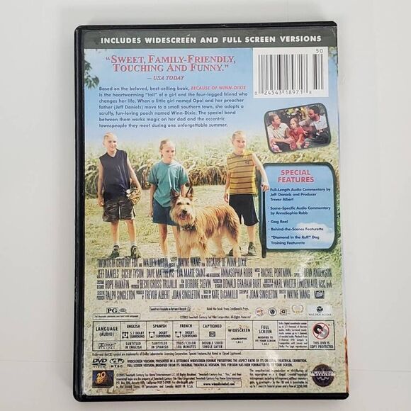 Because of Winn-Dixie (2015 Film) [DVD] - Picture 4 of 4